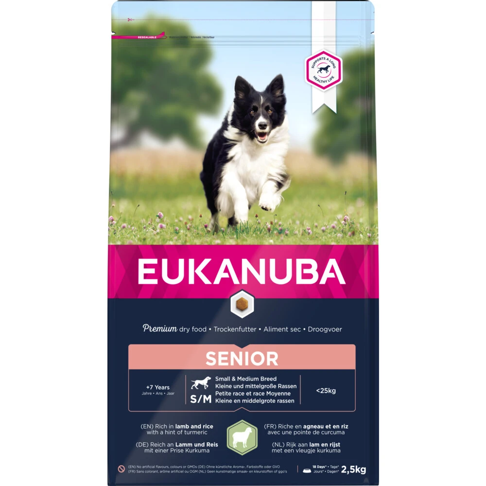 Eukanuba Dog Mature - Senior All Lam - Rijst 3 Eukanuba Dog Mature - Senior All Lam - Rijst