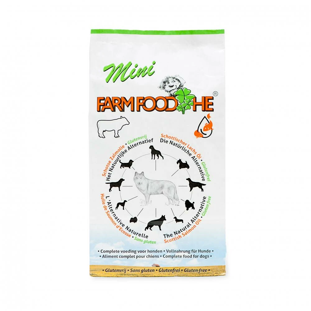 Farmfood HE Glutenvrij Puppy - Mini 3 Farmfood HE Glutenvrij Puppy - Mini