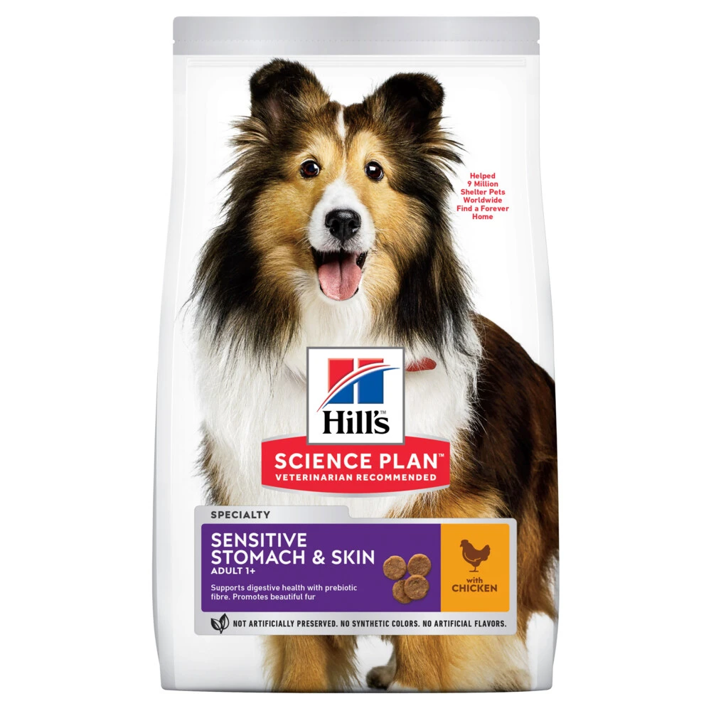 Hill's Hillu0027s Science Plan Adult Sensitive Stomach - Skin Medium Kip 3 Hill's Hillu0027s Science Plan Adult Sensitive Stomach - Skin Medium Kip