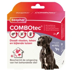 Beaphar Combotec Anti Vlooien En Teken Druppels Hond 40-60 Kg