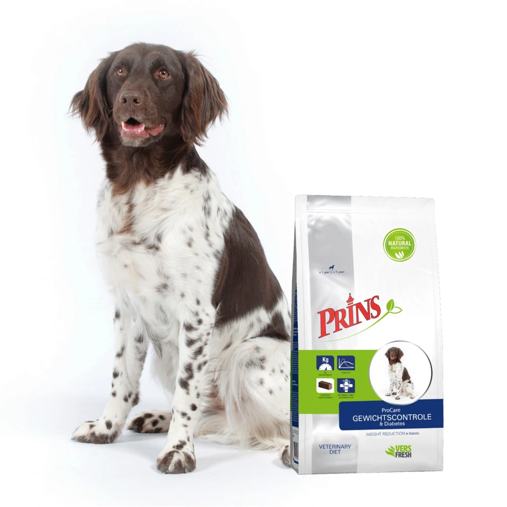 Prins ProCare Diet Gewichtscontrole & Diabetes Hondenvoer 4 Prins ProCare Diet Gewichtscontrole & Diabetes Hondenvoer - Afbeelding 2