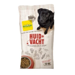 Ecostyle Hondenvoer Huid & Vacht & Afp Waterbak Pakket -Honden Benodigdheden 1021228 2