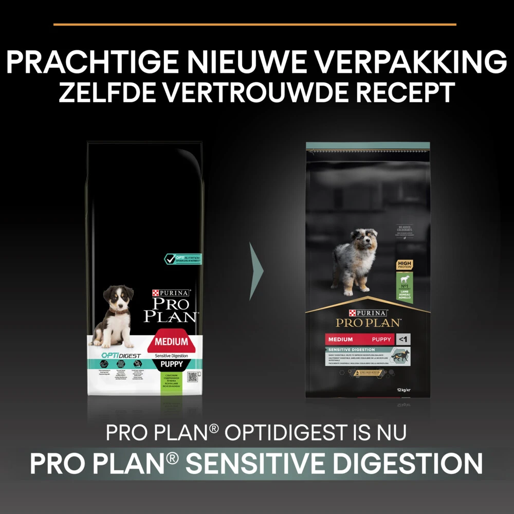 Pro Plan Puppy Medium Sensitive Digestion Lam 6 Pro Plan Puppy Medium Sensitive Digestion Lam - Afbeelding 4