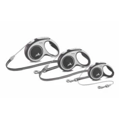 Flexi Rollijn New Comfort Cord Zwart -Honden Benodigdheden 1031161 3
