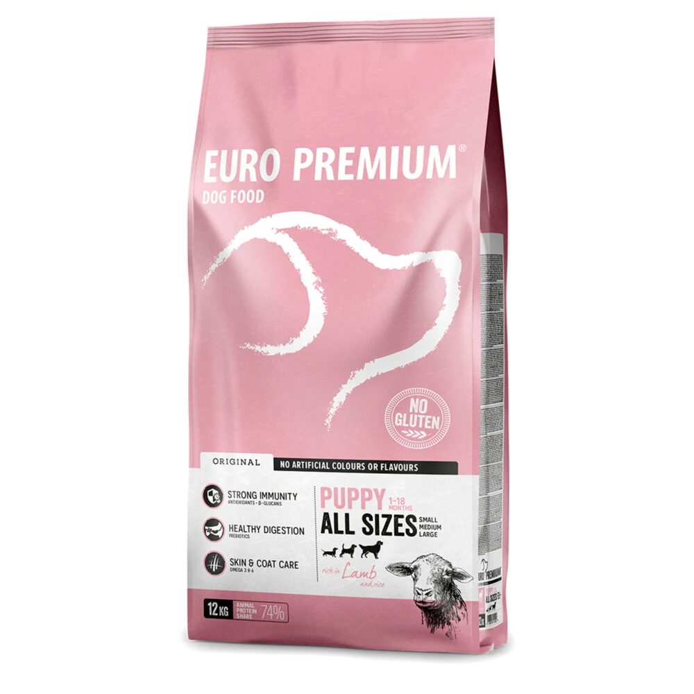 Euro-Premium Puppy Lam - Rijst 4 Euro-Premium Puppy Lam - Rijst - Afbeelding 2