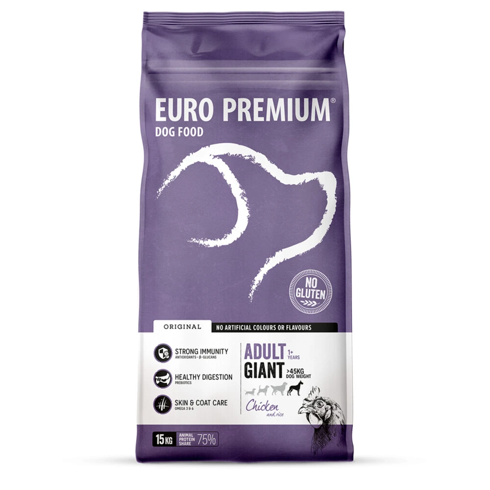Euro-Premium Adult Giant Kip - Rijst 3 Euro-Premium Adult Giant Kip - Rijst