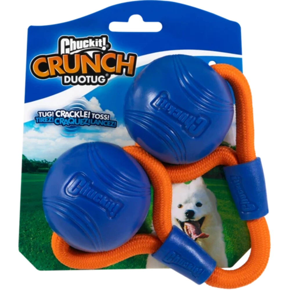 Chuckit! Chuckit Crunch Ball Duo Tug Medium 3 Chuckit! Chuckit Crunch Ball Duo Tug Medium