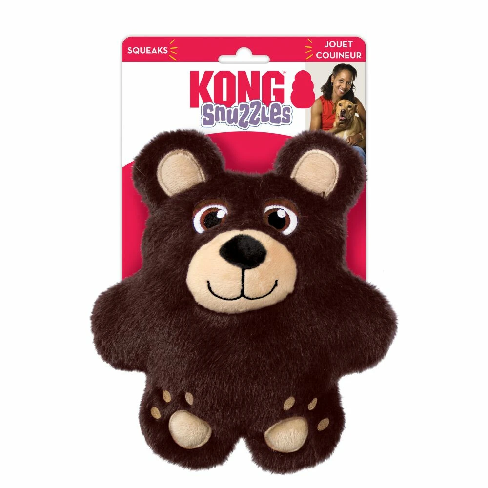 Kong Snuzzles Bear Medium 3 Kong Snuzzles Bear Medium - Afbeelding 2