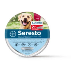 Seresto Anti Teken En Vlooien Halsband Hond 2-Pack Vanaf 8 Kg