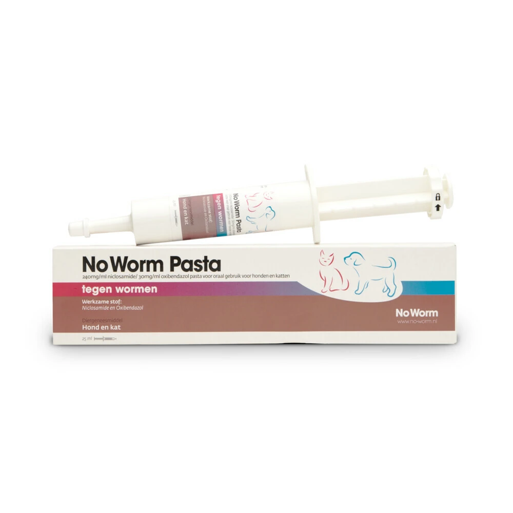 No Worm Ontworming Pasta Hond - Kat 3 No Worm Ontworming Pasta Hond - Kat