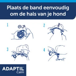 Adaptil Calm Anti-Stress Halsband M - L 7 Adaptil Calm Anti-Stress Halsband M - L -Honden Benodigdheden 705165 3
