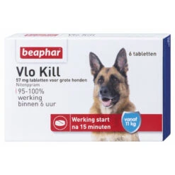 Beaphar Vlo Kill Anti Vlooien Tabletten Hond 11 - 57 Kg