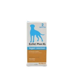 No Worm Exitel Plus Ontworming Tabletten Hond 35 - 50 Kg