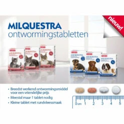 Beaphar Milquestra Ontworming Tabletten Hond 5 - 75kg -Honden Benodigdheden 975810 3