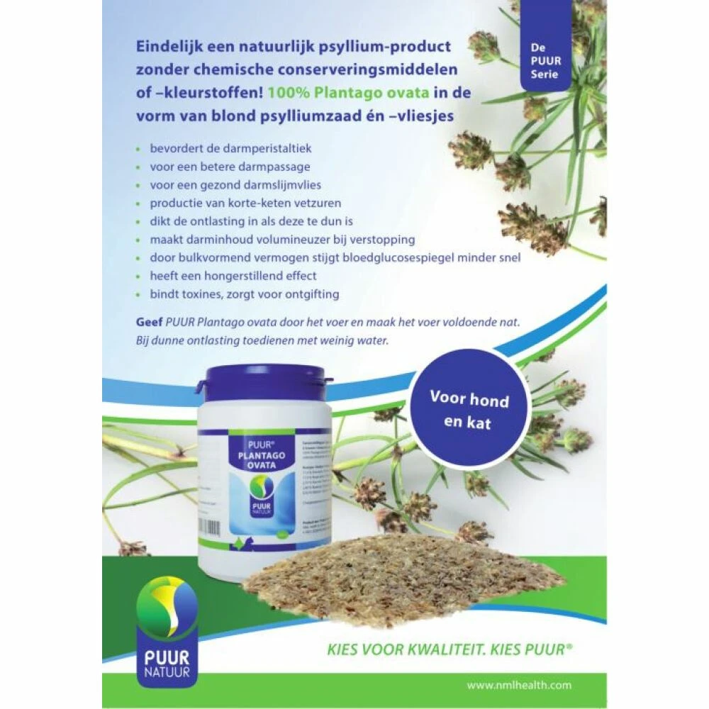 PUUR Plantago Ovata 4 PUUR Plantago Ovata - Afbeelding 2