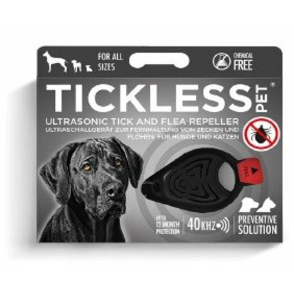 Tickless Teek En Vlo Afweer Hond En Kat Zwart 3 Tickless Teek En Vlo Afweer Hond En Kat Zwart