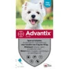 Advantix Spot On 100 Anti Vlooien En Teken Druppels Hond 4 - 10 Kg -Honden Benodigdheden 992591