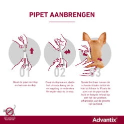 Advantix Spot On 600 Anti Vlooien En Teken Druppels 40 - 60 Kg -Honden Benodigdheden 993418 3
